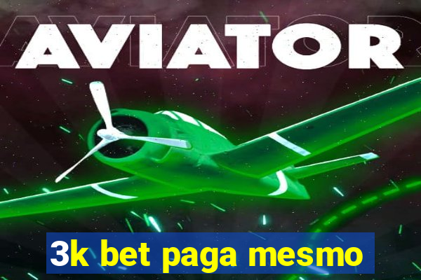3k bet paga mesmo